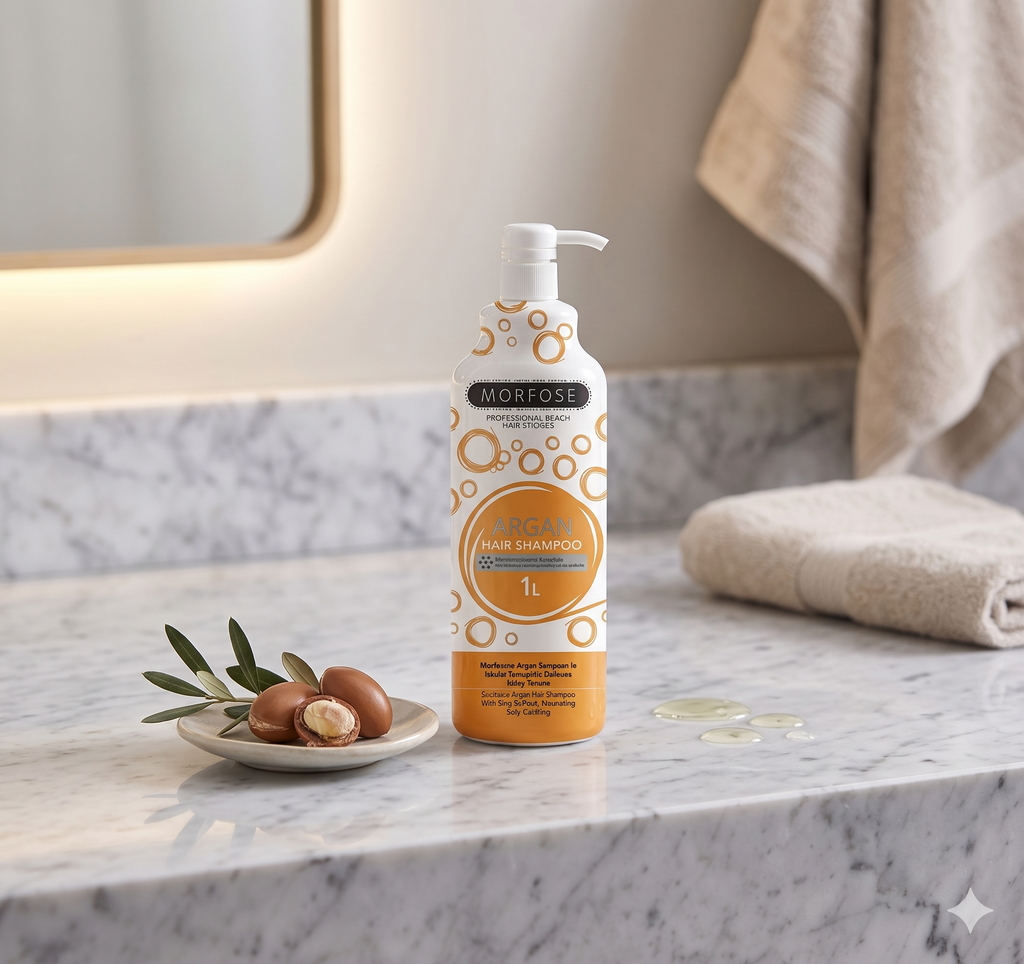Shampoo para el cabello de argán Morfose 1L