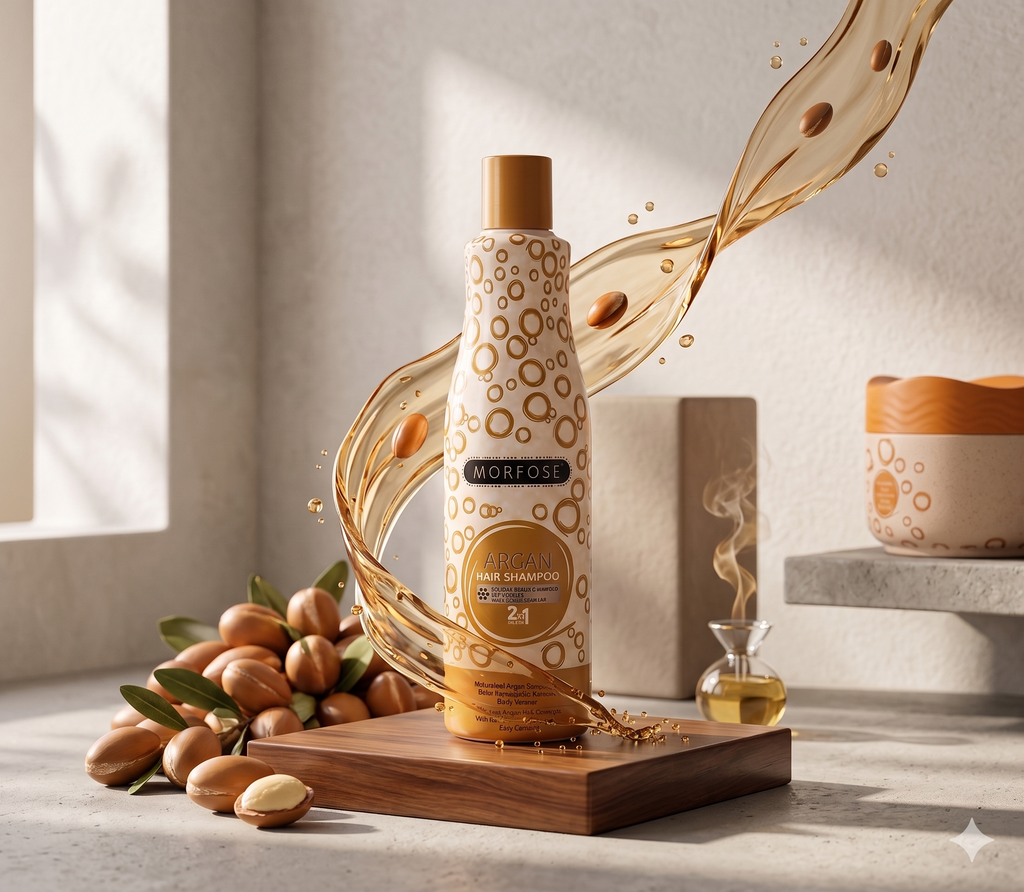 Shampoo para el cabello de argán Morfose 500 ML