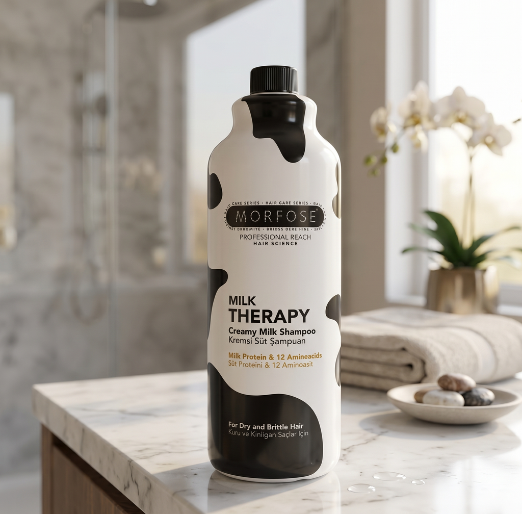 Shampoo de leche cremosa Morfose Milk Therapy 1L